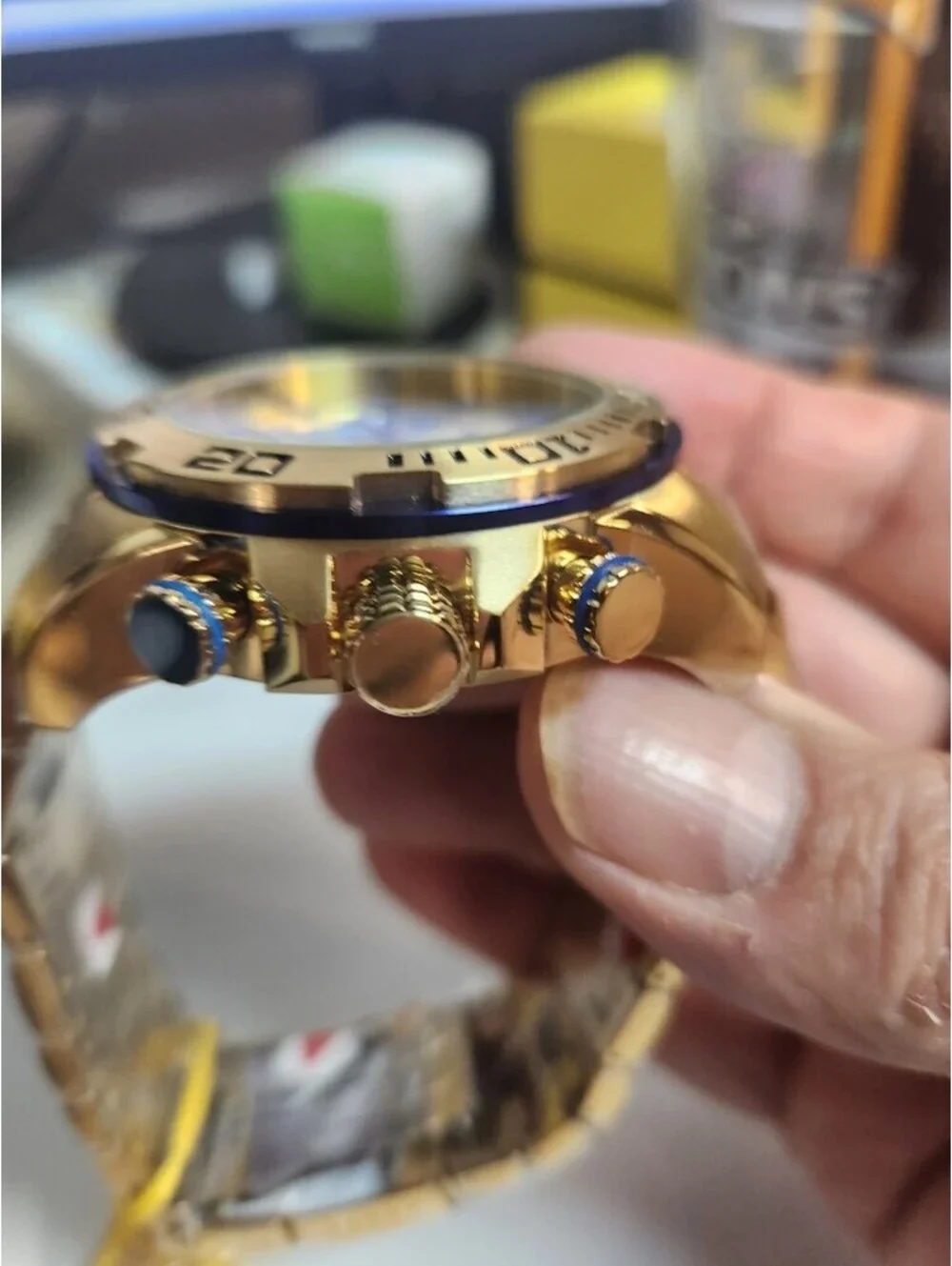 Invicta Pro Diver SCUBA Men's Watch - 50mm, Gold (22320)